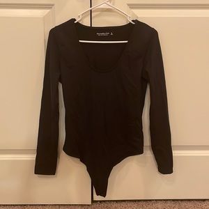 Abercrombie Seamless Fabric Scoopneck Bodysuit